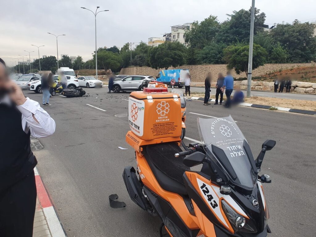 The accident on Moshe Sneh Boulevard 1024x768 1