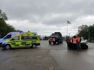 United Hatzalah volunteers preparing in Uman 1 300x225 1
