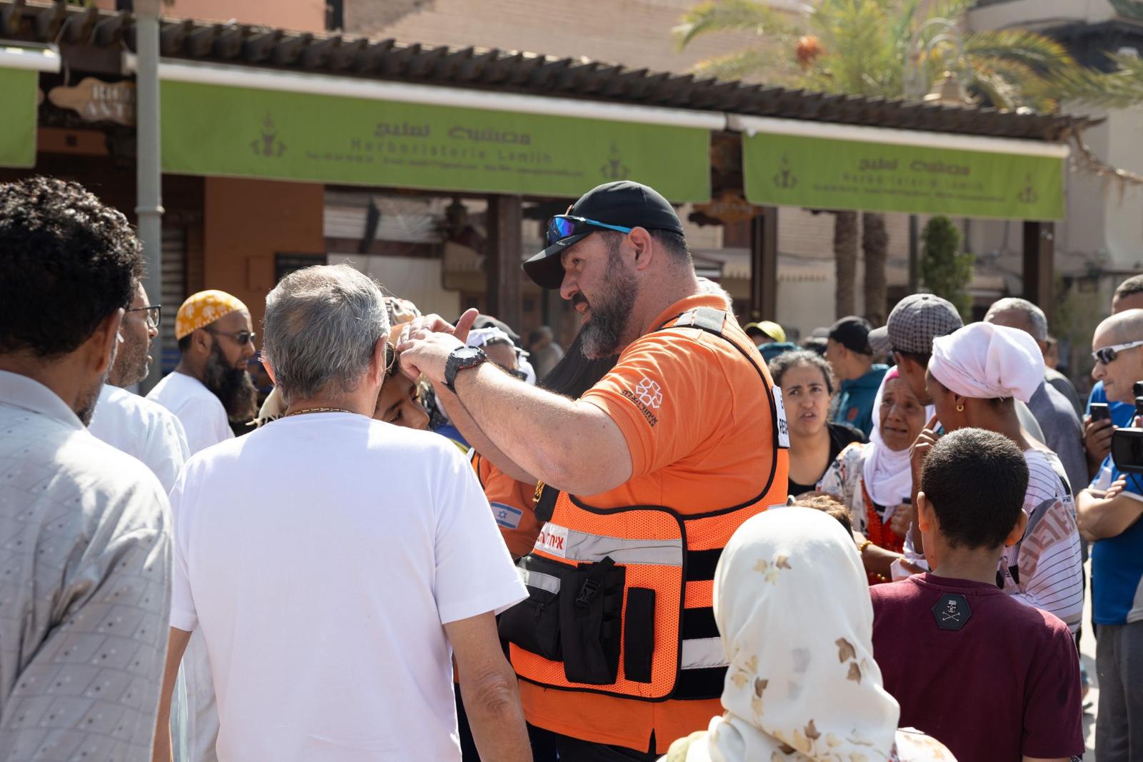 Sharing Hope and Paving The Way – Paramedic from United Hatzalah Gives First-Hand Account of Disaster Response In Morocco