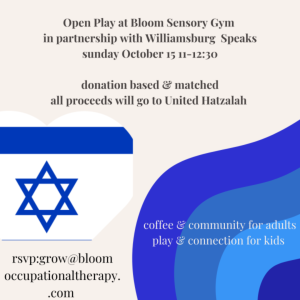 Bloom Occupational Therapy & Williamsburg Speaks