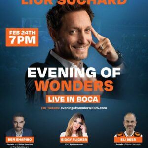 Evening of Wonders With Master Mentalist Lior Suchard