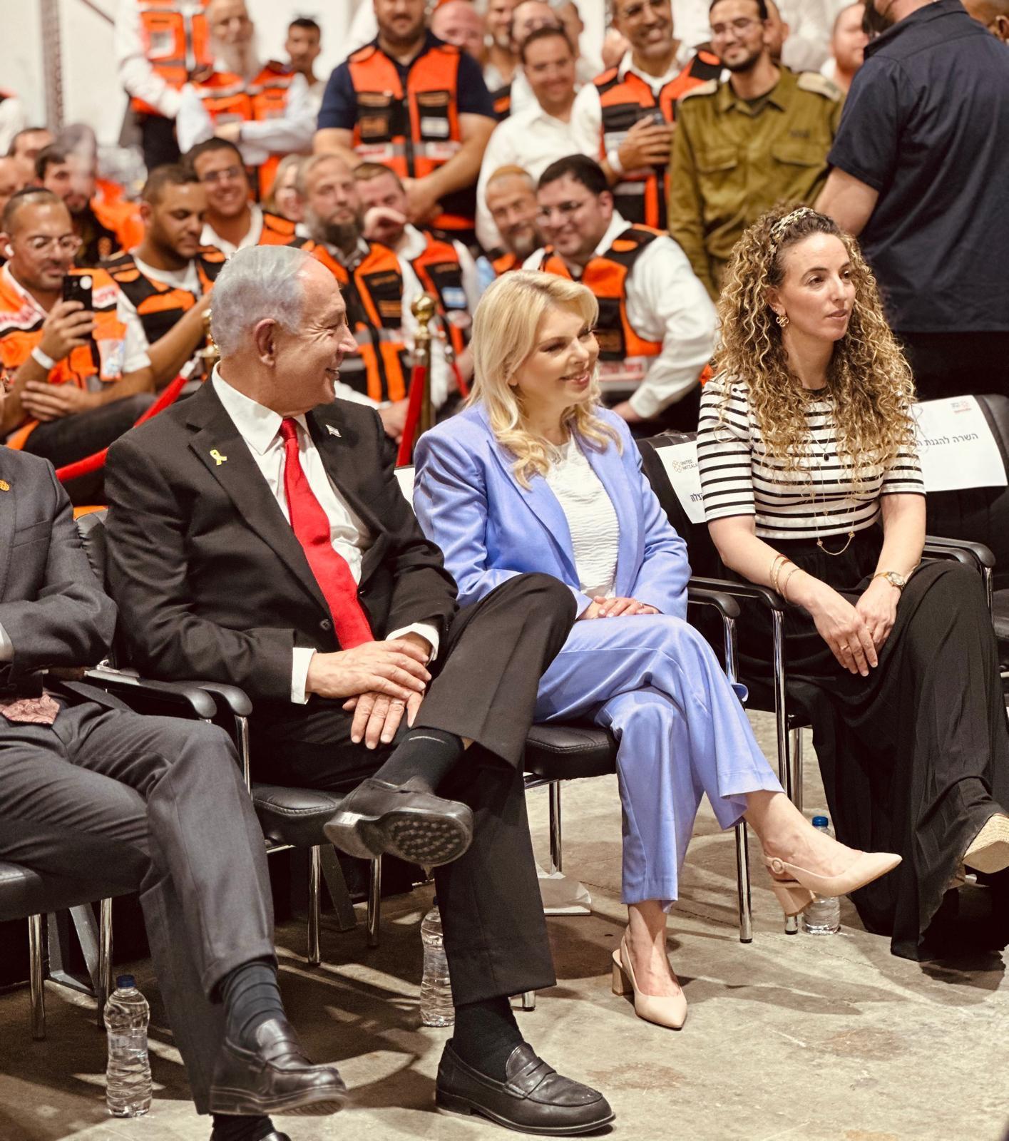 Prime Minister Benjamin Netanyahu and wife, Sara Netanyahu