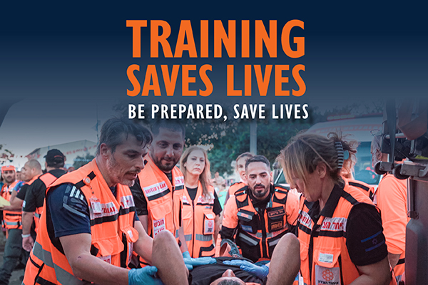 Training saves lives. Be prepared, save lives.