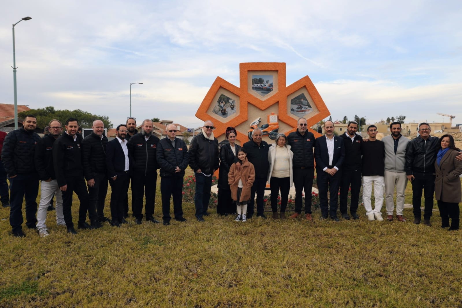 Dimona Dedicates United Hatzalah Square in Memory of  Yoel Suissa Z”L