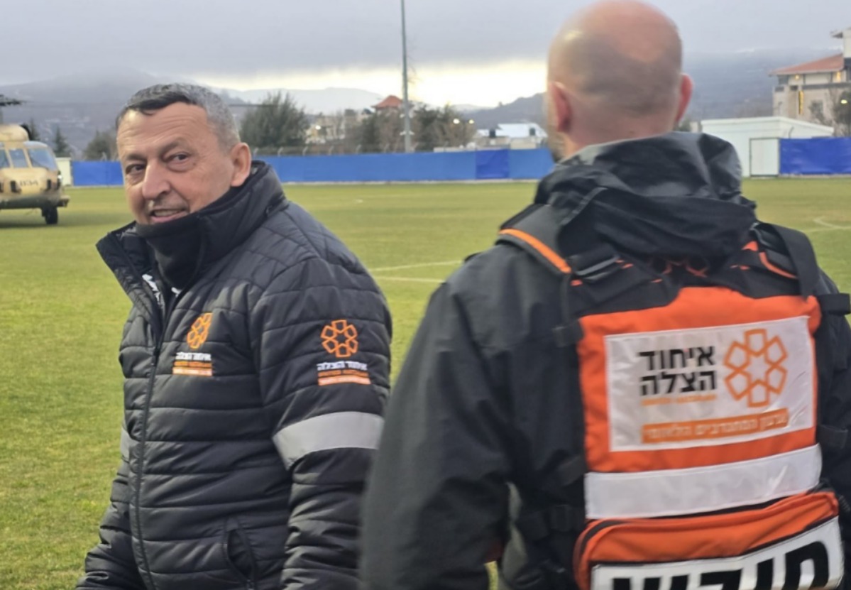 United Hatzalah Treats Five-Year-Old Boy from Syria with Head Injury
