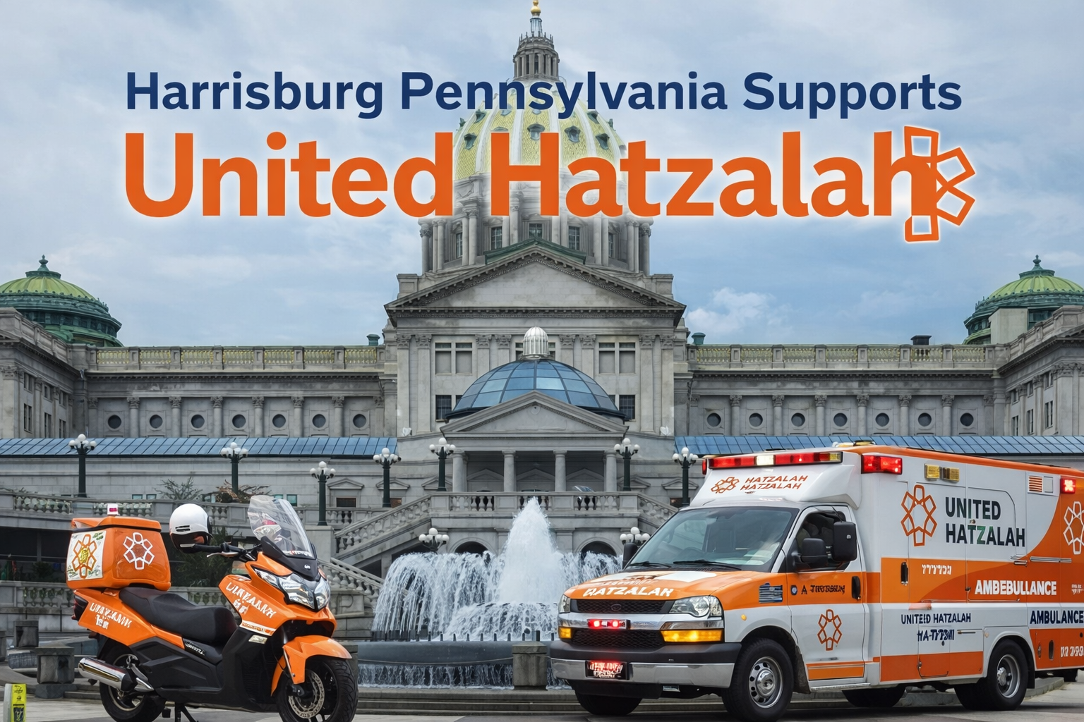 Harrisburg Pennsylvania Supports United Hatzalah