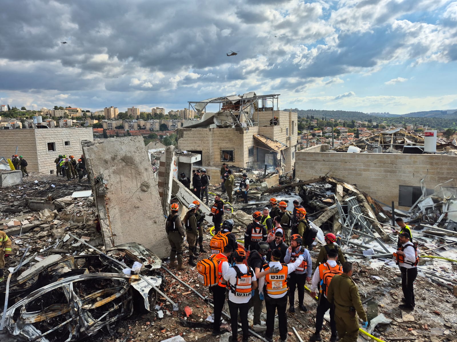 A Nation Under Sirens, Volunteers on the Frontline: Day Two of Operation Roaring Lion