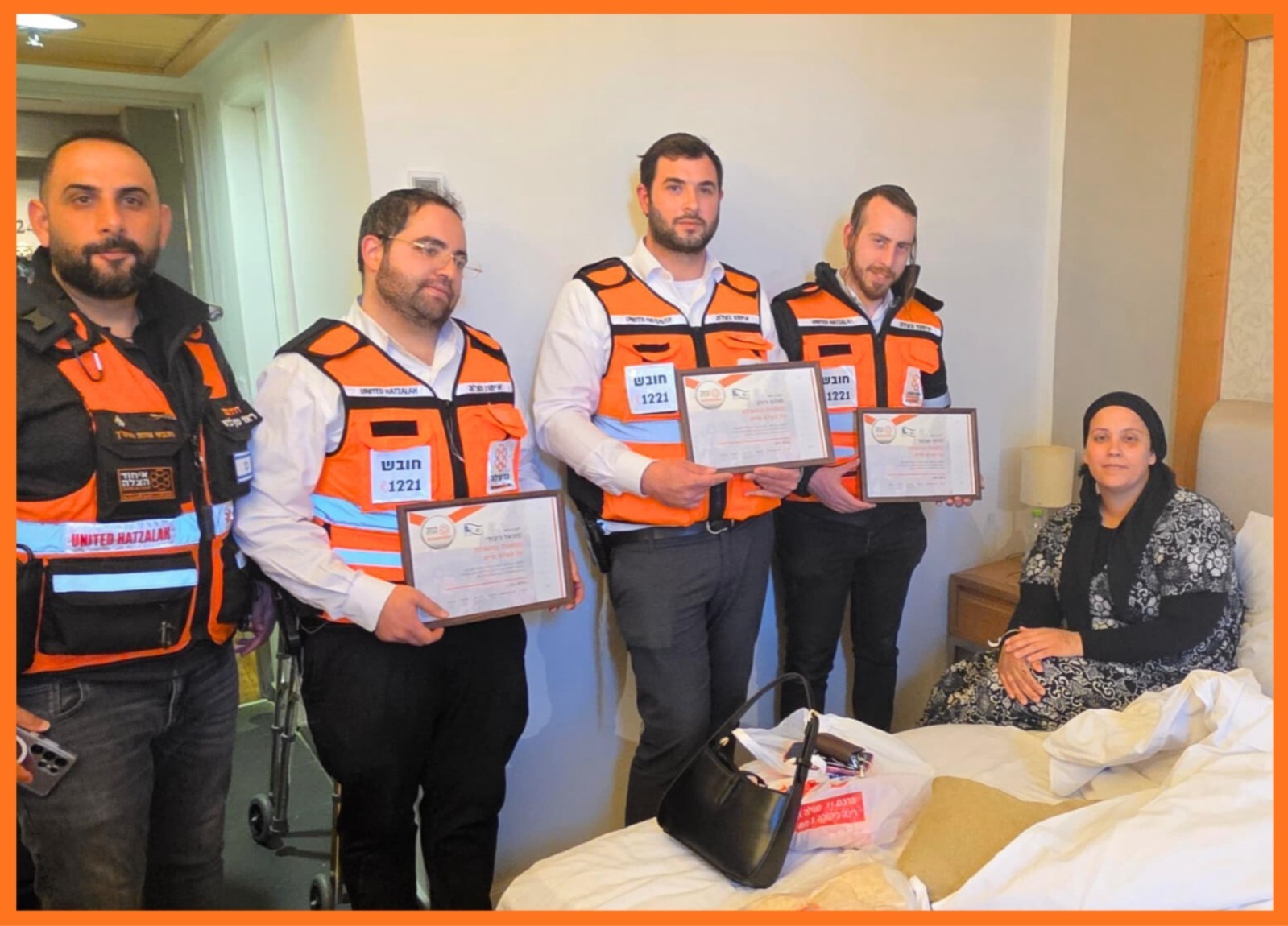When United Hatzalah Rescuers Meet the People They Saved