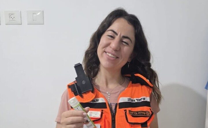 United Hatzalah volunteer medic Shira Brown