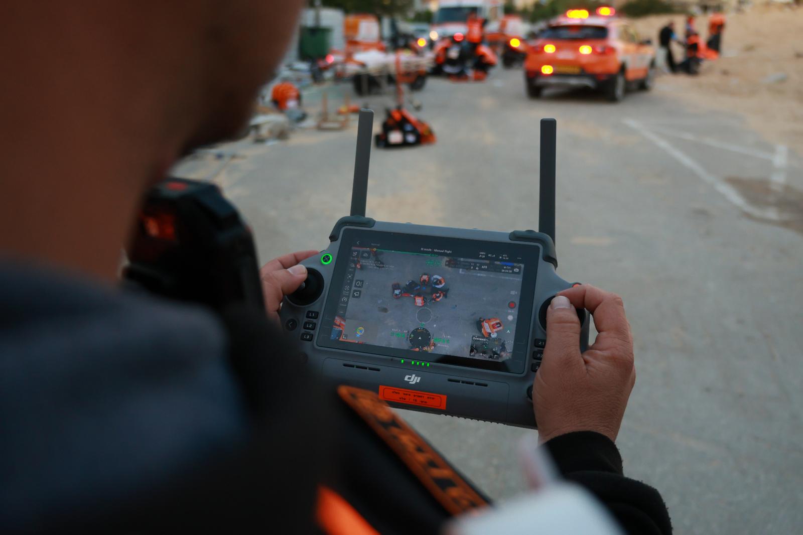 United Hatzalah Drone Operator