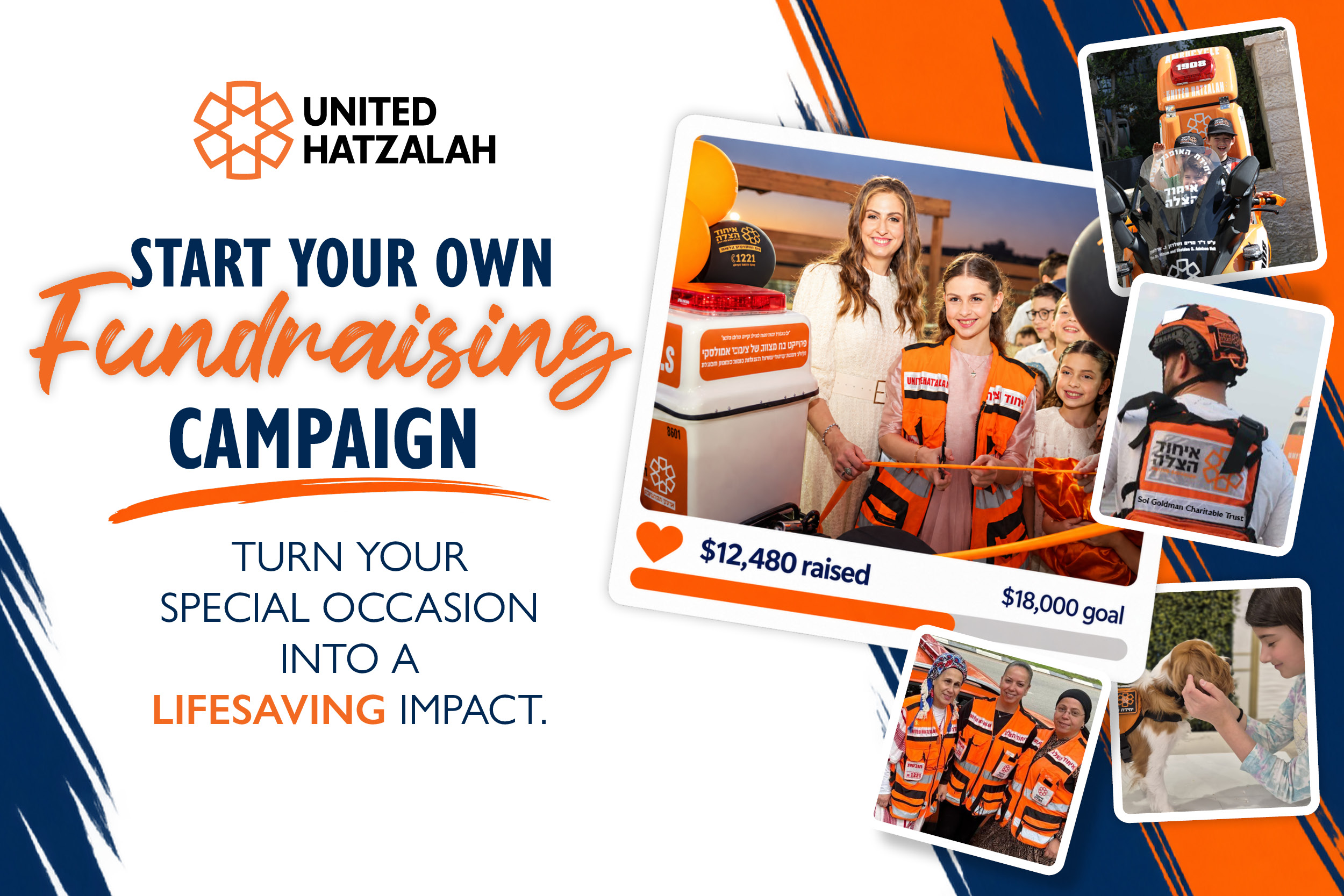Start your own fundraising campaign
Turn your special occasion into a lifesaving impact