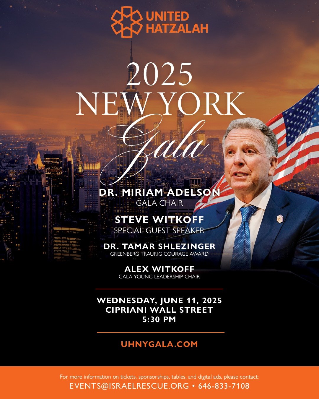 United Hatzalah Annual New York Gala