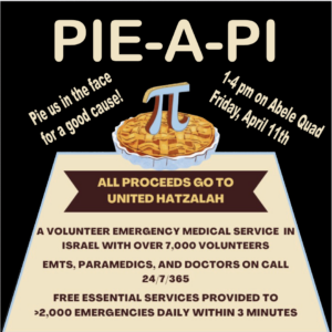 Pie a Pi for United Hatzalah