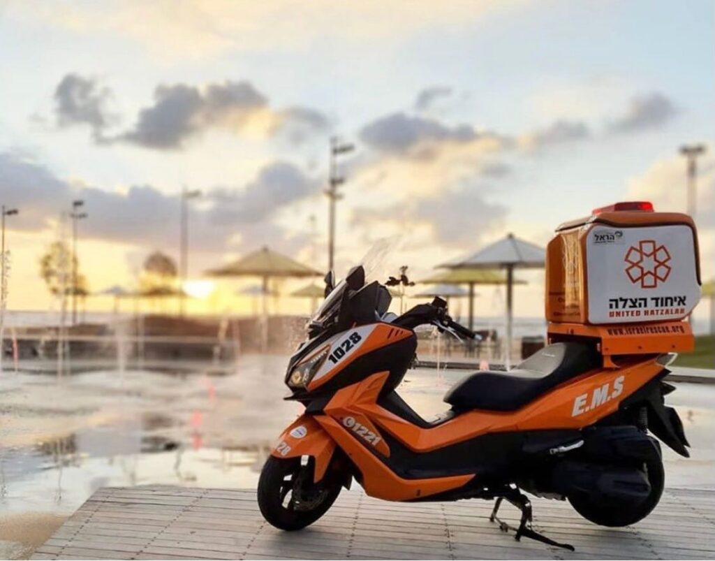 Chabad of Monticeto’s Ambucycle Campaign – United Hatzalah of Israel